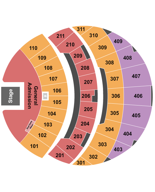 The Sphere Dead and Company Seating Chart